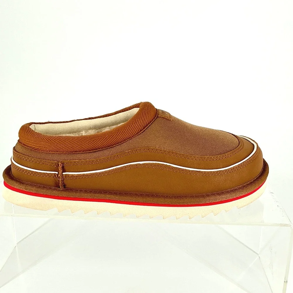 UGG Mens Size 6 Tasman Hybrid Slipper Sneakers Chestnut Tan NEW Cali Wave $137